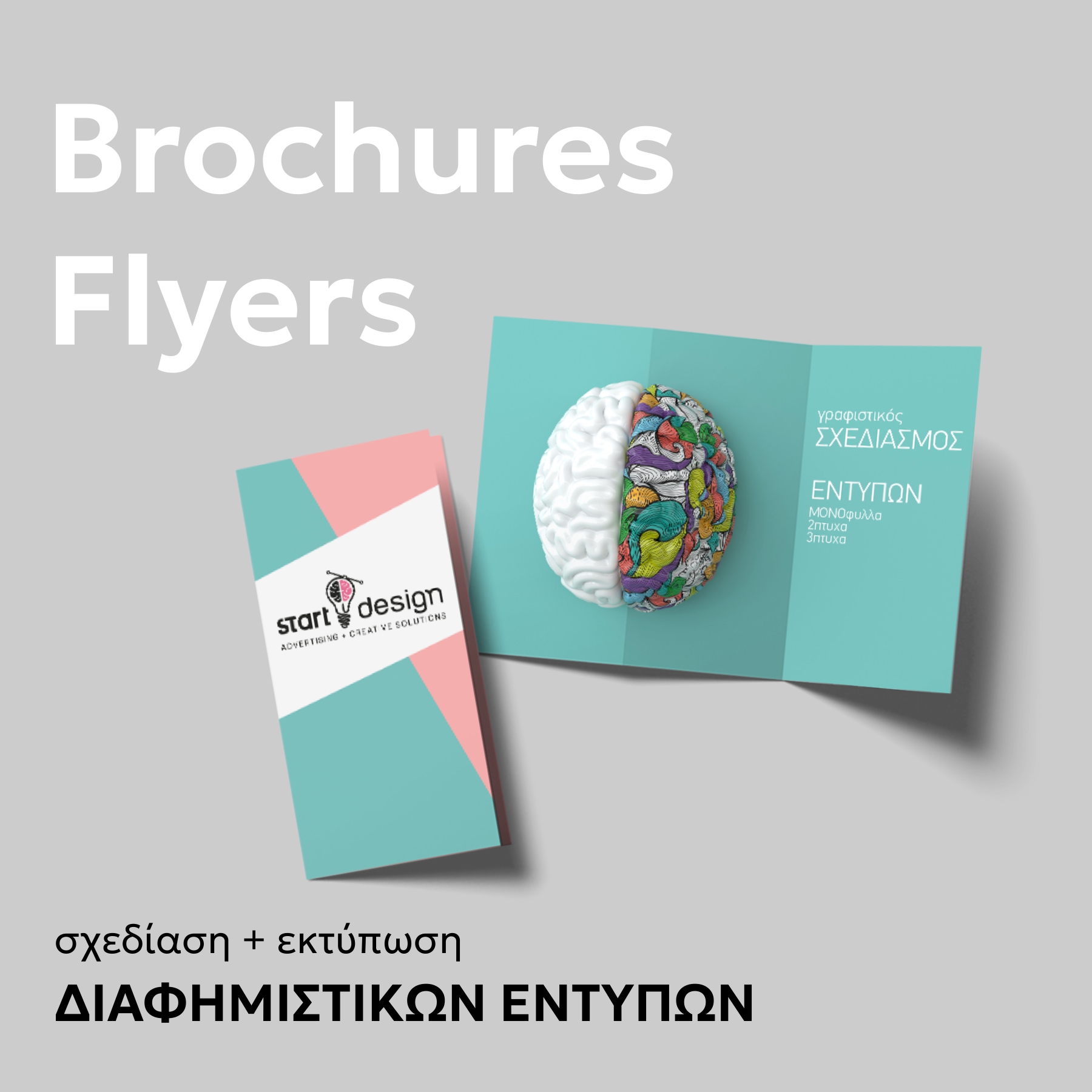 brochures, flyers